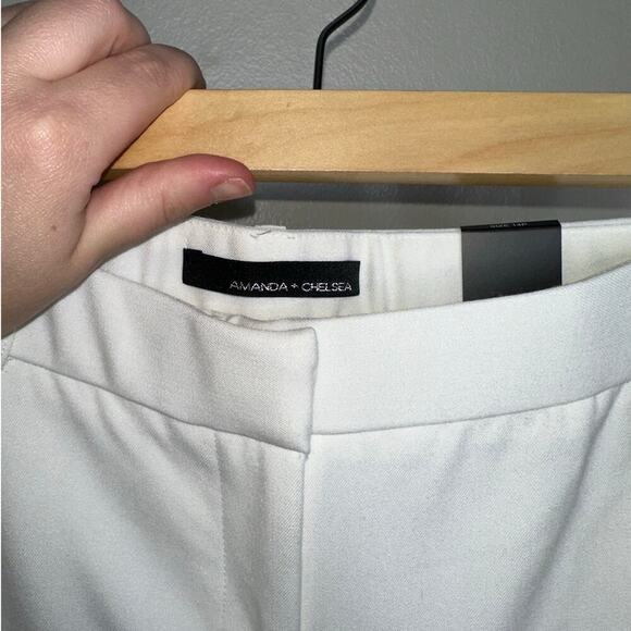 Amanda and Chelsea White Dress Pants Size 14P New with Tags Office Ready - Picture 3 of 7